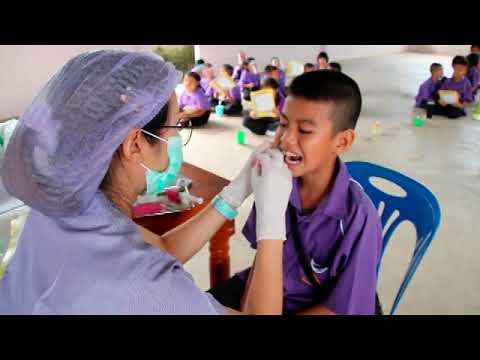 รพ.สต.ตําบลเกาะช้าง ตรวจสุขภาพฟันนักเรียนโรงเรียนบ้านปางห้า วันอังคาร ที่ 1 กันยายน พ.ศ. 2563