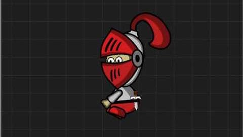 Red Knight , Free Character Sprite for Download