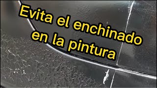 Como evitar enchinado en pintura  | Como pintar una pieza de auto @aprendertipspararestaurara3418|#srcustom