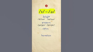 /ə/ vs /ɪ/ - which do you use?