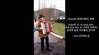 [한글자막] Чо́рний ліс [초르늬으 리쓰] 검푸른 숲 - 우크라이나 독립군 노래
