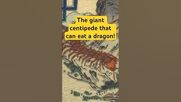 Omukade: the giant centipede that eats dragons #legend #yokai #mythology