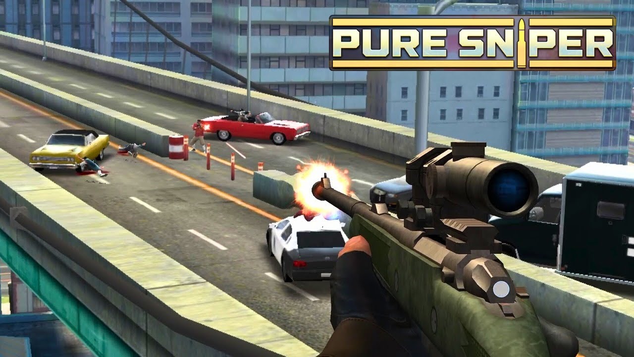 Gems of Mobile Gaming - Pure Sniper Gameplay Walkthrough (Android, iOS)
