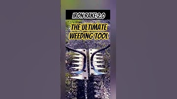 Iron Rake 2.0: The Ultimate Weeding Tool