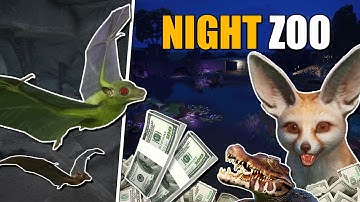 I Built A Zoo That Only Opens At Night in Planet Zoo