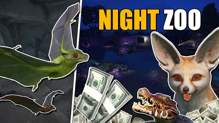 I Built A Zoo That Only Opens At Night in Planet Zoo
