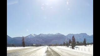 Canmore Drive Highway 1A Part 1!