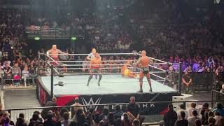 FULL MATCH  Randy Orton & LA Knight vs The Bloodline  WWE Bologna, Italy