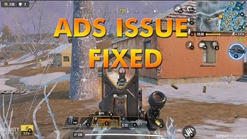 Call Of Duty Mobile Gameloop Battle Royale ADS Issue Fixed (Season 6)