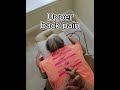 Upper back adjustments can help with upper back pain and can help improve mobility.
