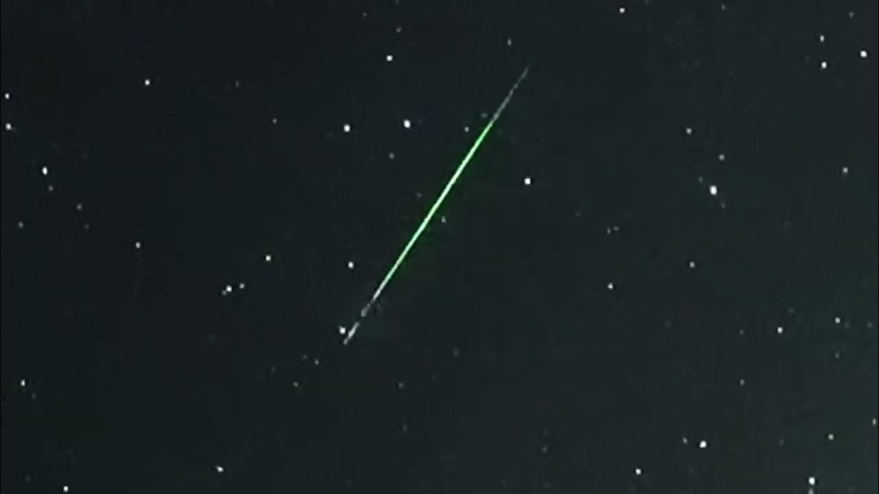 Green Fireball Meteorite on 3/25/23 From the Subaru Telescope, Hawaii