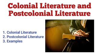 Colonial Literature and Postcolonial Literature in Urdu/Hindi| Postcolonial and Colonial Literature