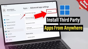How To Install Third Party Apps From Anywhere In Windows 11