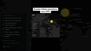 All Russian military operations since 1991. #history #map #war 