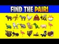 FIND THE EMOJI PAIR! P00005 Find the Difference Spot the Difference Emoji Puzzles PLP