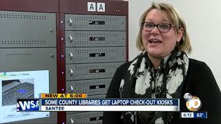 San Diego County libraries adding laptop kiosks