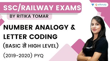Number Analogy and Letter Coding | Reasoning | Railway/SSC Exams | Ritika Ma