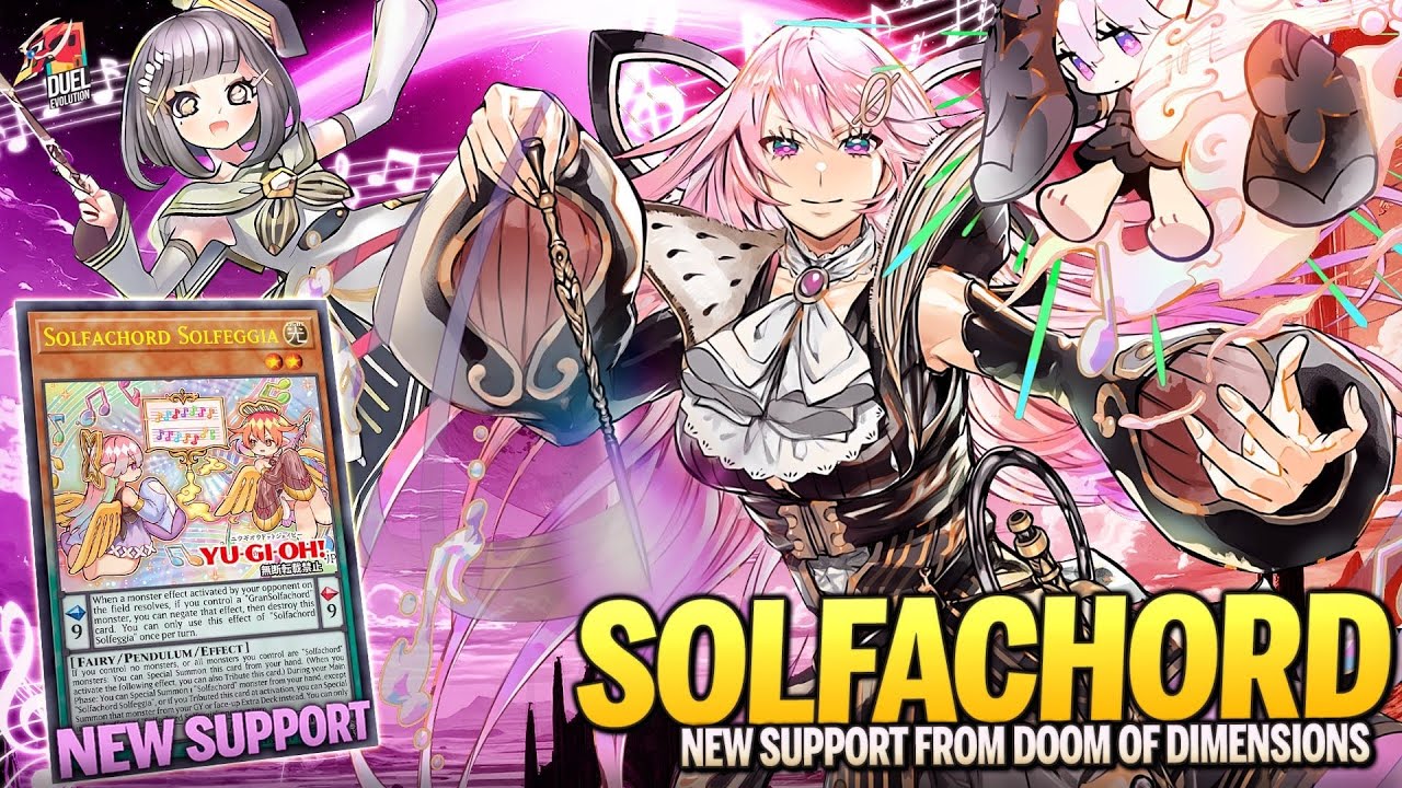 Deck Solfachord Post Doom of Dimensions |MDPRO3| Replays  + Decklist