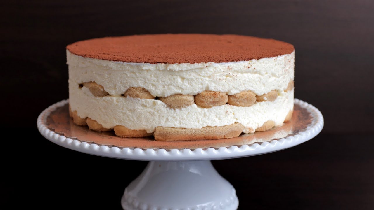 Tiramisu Mousse Cake Recipe - The Cooking Foodie