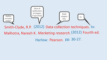 Book chapter (print) reference animated video