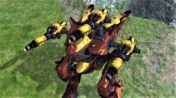 【War Robots】NEW Weapon IGNITER against 3 Pantheon Robots / Test Server 4.8 WR Gameplay