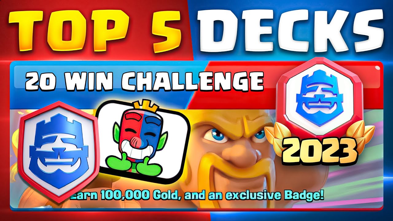 Clash Royale' League Challenge: Best Decks & Strategy for Getting 20 Wins