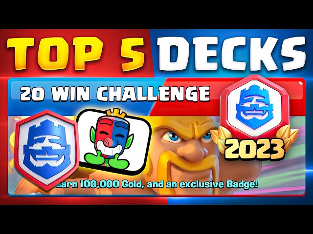 Clash Royale' Modern & Retro Challenge Decks: Best Decks for Winning 2nd  Anniversary Challenge Event