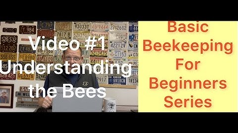 Basic Beekeeping for Beginners Series - Understanding the Bees - Bee Basics - Video #1