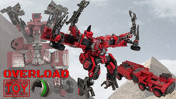 Transformers Showcase: Studio Series #66 Constructicon OVERLOAD (The Hips of DEVASTATOR)