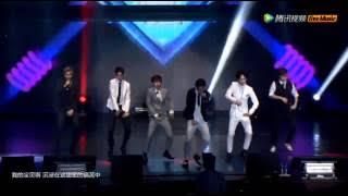 [中字live]150629 BOYFRIEND(보이프렌드) -   I YAH (아이야)   OBSESSION(너란 여자)  2015上海演唱会