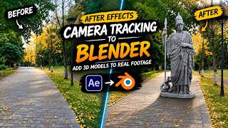 Master Camera Tracking in After Effects & Blender (Beginner Tutorial)