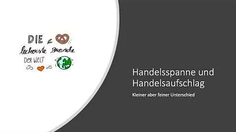 Wie rechne ich die Handelsspanne aus?