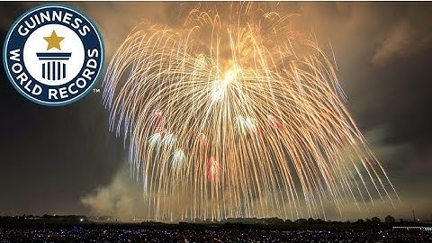 Top 5 Biggest Firework Shells In The World Ever || Moments You