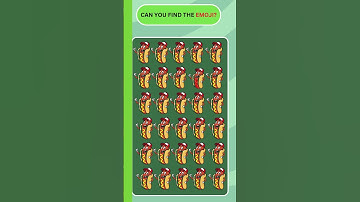 Mind-Blowing Emoji Challenge! Find the Odd One Out NOW! #emojigame