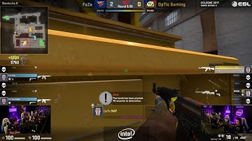 NAF 4k | Optic vs Faze | ESL One Cologne 2017 - Train