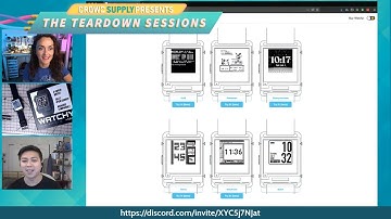 Teardown Session 4: E-paper and open source smart watches with Wailun from Watchy