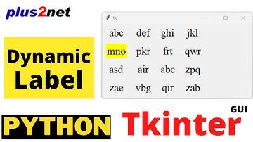Tkinter dynamic creation of Labels by managing rows and columns based on multi-dimensional list
