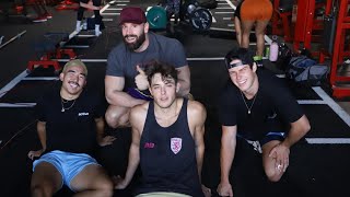 CAN THEY HANDLE LEG DAY Ft. BLAKE GRAY & GRIFFIN JOHNSON