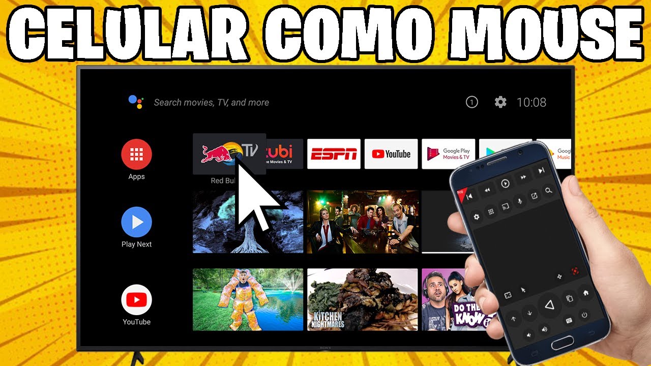 Cómo Usar Celular Como Mouse Para Smartv + Trucazo | Tutorial Android Tv