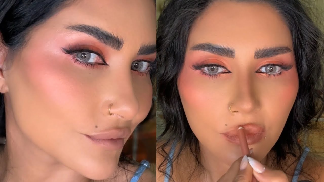 مكياج صيفي و بقوة بس بنفس الوقت جرئ