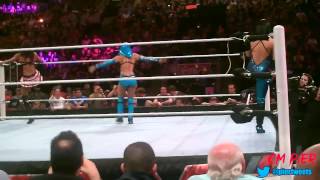 Wwe Raw - Layla, Alicia Fox And Aksana Entrance With Laylas Old Theme Song Not Enough For Me