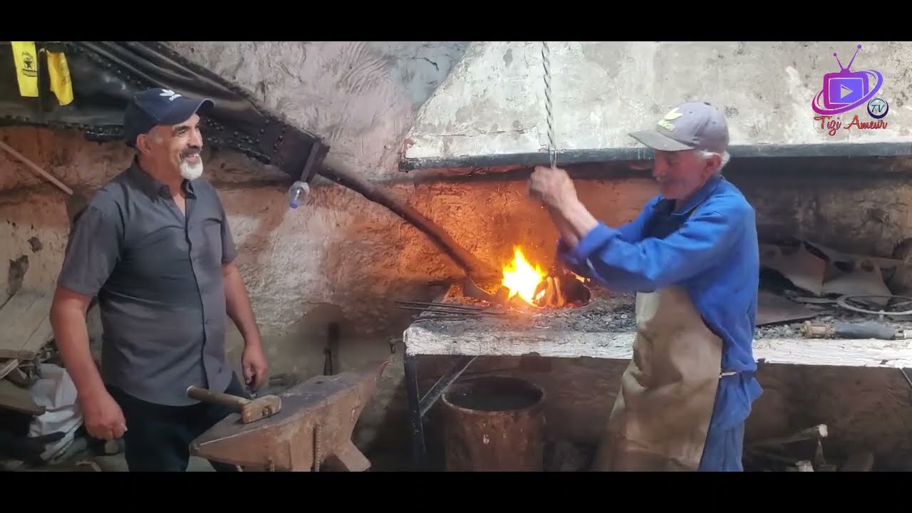 Tizi Ameur TV : Dda Remdan, maître forgeron et mémoire vivante du village Ihitoussene – Bouzguene