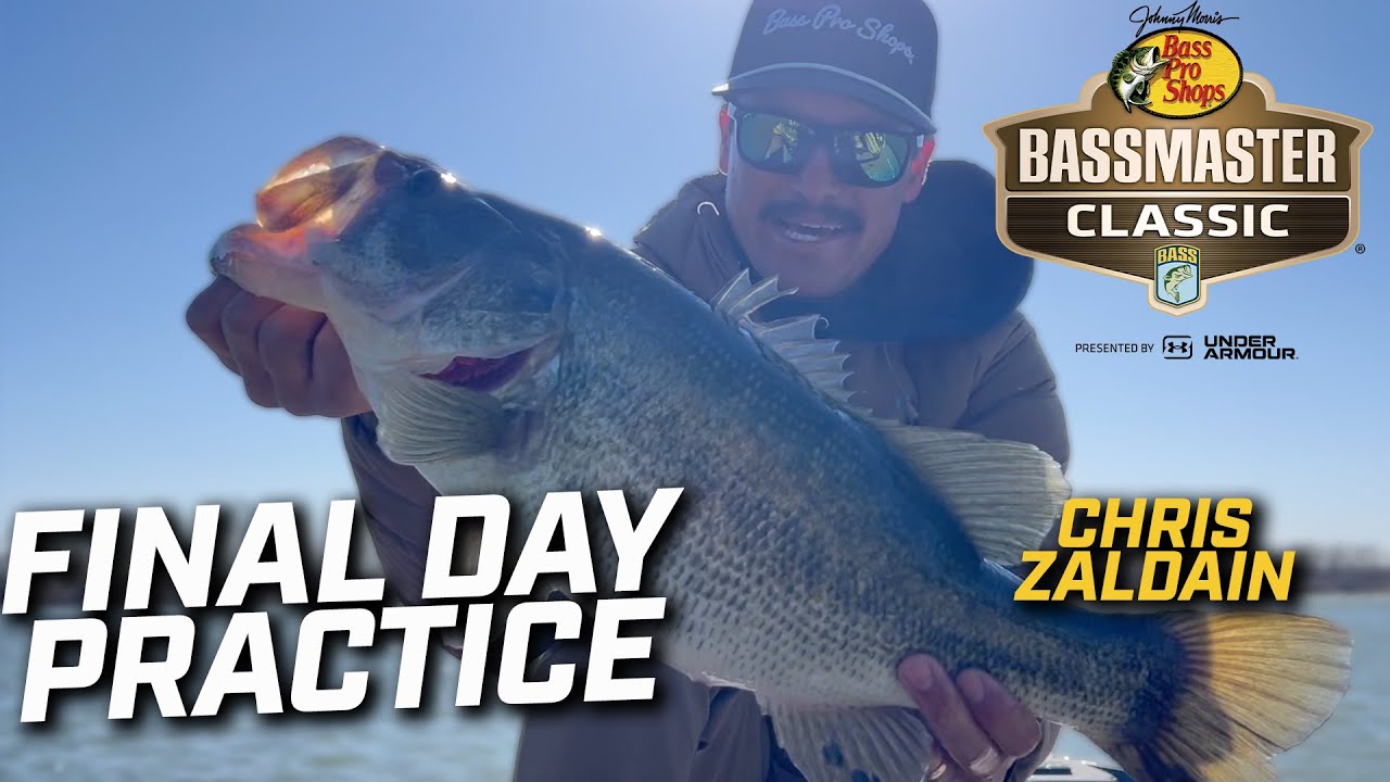 How Chris Zaldain spent Final Day of 2025 Bassmaster Classic practice