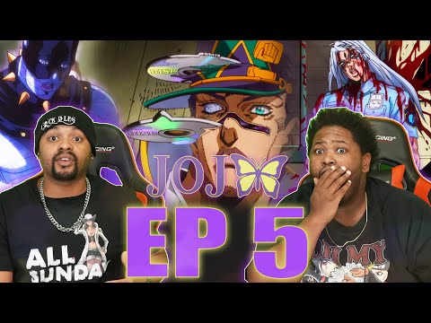 Invinc...JOTARO VS WHITESNAKE!  Stone Ocean | JJBA Stone Ocean Ep 5  Reaction