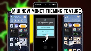 First Look of Android 12 Monet in MIUI 🎉🎉 | MIUI released Theming System for all Xiaomi Devices 😍😍