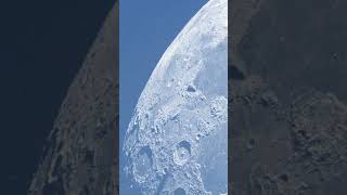 A dramatic moment captures a space rock striking the Moon’s surface, creating a.#nasa #space #spacex
