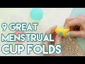 9 Great Menstrual Cup Fold Techniques
