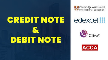 Credit Note vs Debit Note