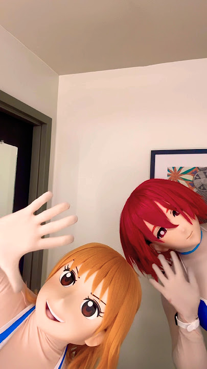 A Friendly Kigu Surprise #kigurumi #kigurumimask #namionepiece #Namicosplay #Nami #ColossalconNorth