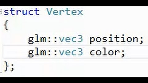 Vertex Data Structure